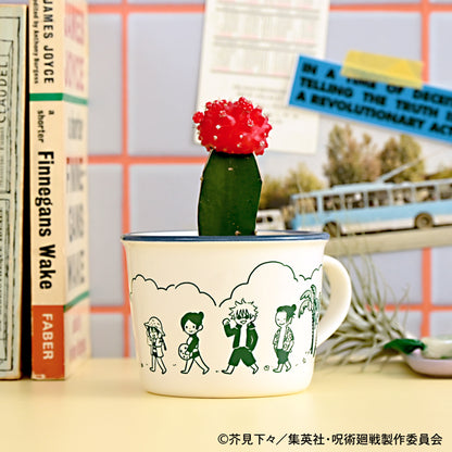 呪術廻戦_ビィズニィズ ホーロー風マグカップ(めんそーれ)