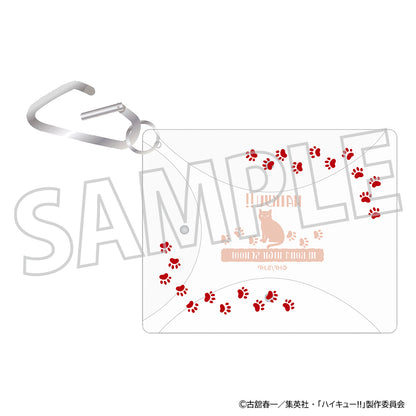 ハイキュー!!_カラビナ付きクリアポーチ／音駒高校