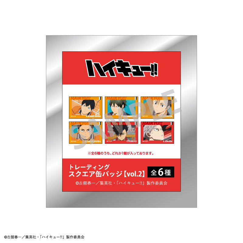 ハイキュー!!_トレーディングスクエア缶バッジvol.2【BOX】