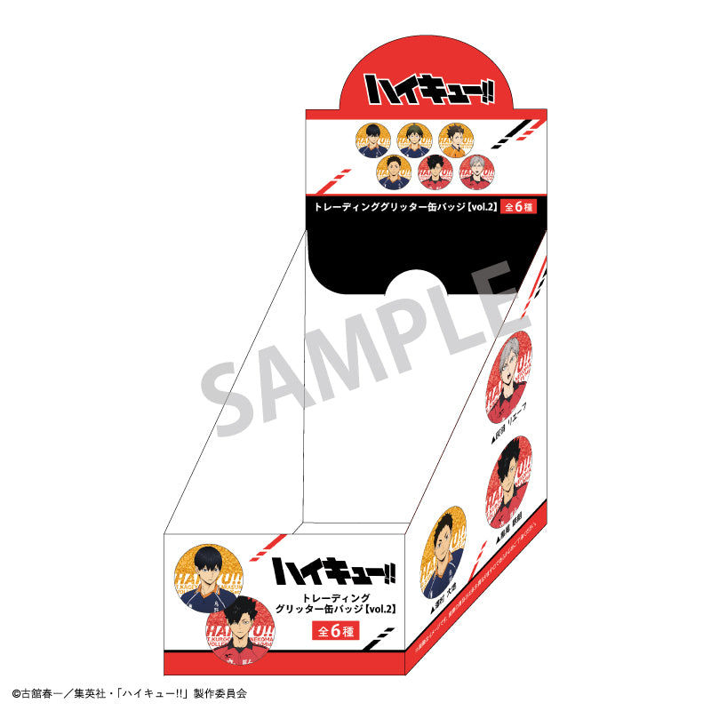 ハイキュー!!_トレーディンググリッター缶バッジvol.2【BOX】