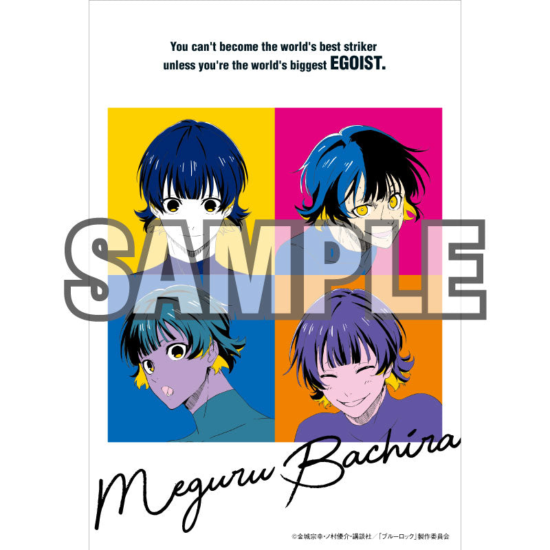 ブルーロック_ポストカード ポップアート (蜂楽廻)