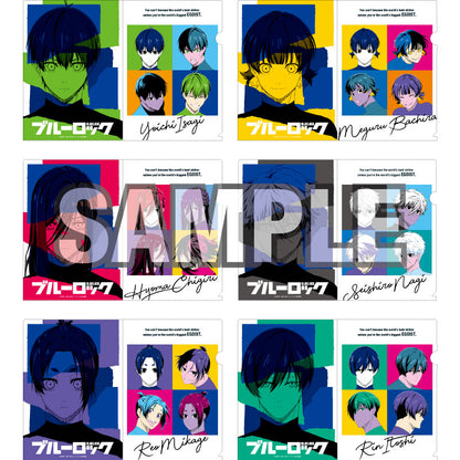 ブルーロック_クリアファイル ポップアート (千切豹馬)