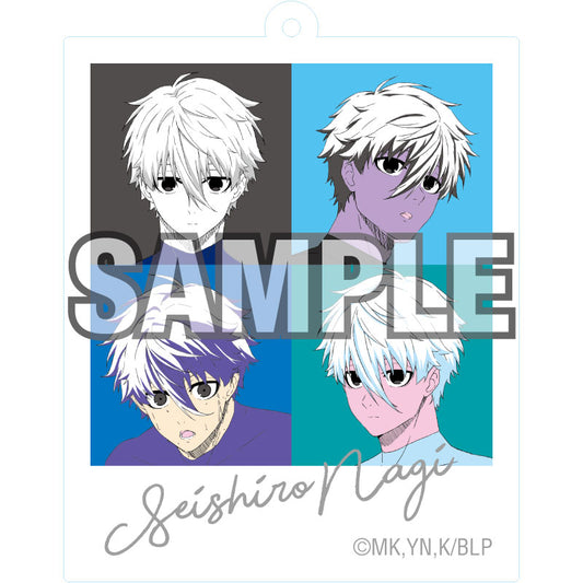 ブルーロック_アクリルキーホルダー ポップアート (凪誠士郎)