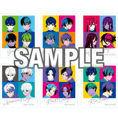 ブルーロック_アクリルキーホルダー ポップアート (千切豹馬)