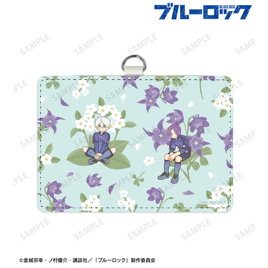 ブルーロック_凪 誠士郎&御影 玲王 Botania ネックストラップ付きパスケース