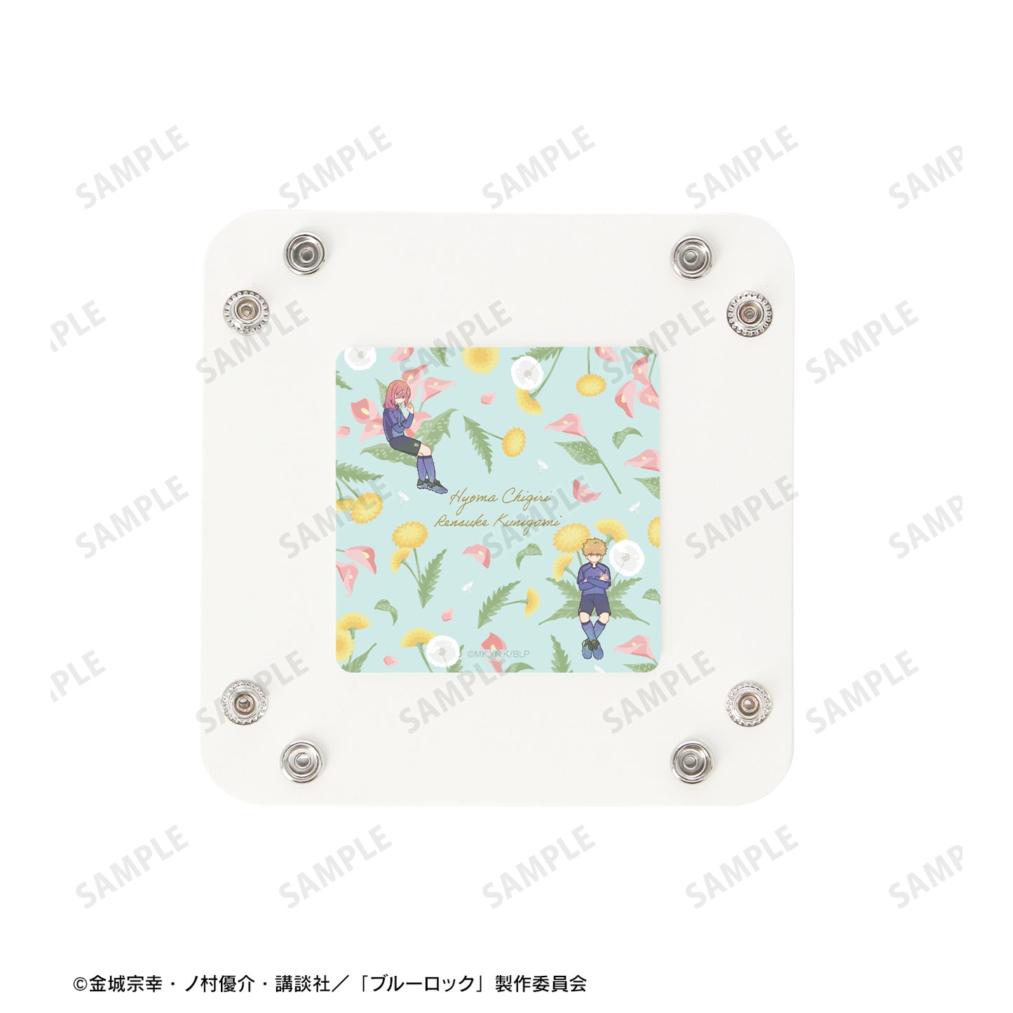 ブルーロック_國神 錬介&千切 豹馬 Botania PUレザーマルチトレー