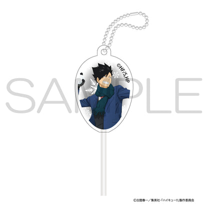 ハイキュー!!_スティックアクリルキャンディ 雪あそびver. 黒尾鉄朗