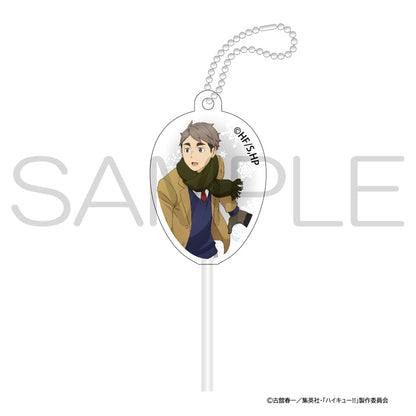 ハイキュー!!_スティックアクリルキャンディ 雪あそびver. 宮治