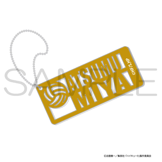 ハイキュー!!_ネームキーホルダー 宮侑