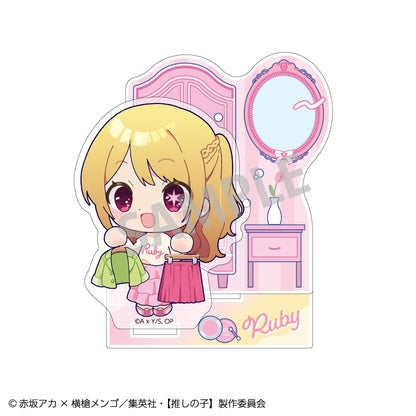 【推しの子】_ジオラマアクリルスタンド＿ルビー/おしゃキャラ