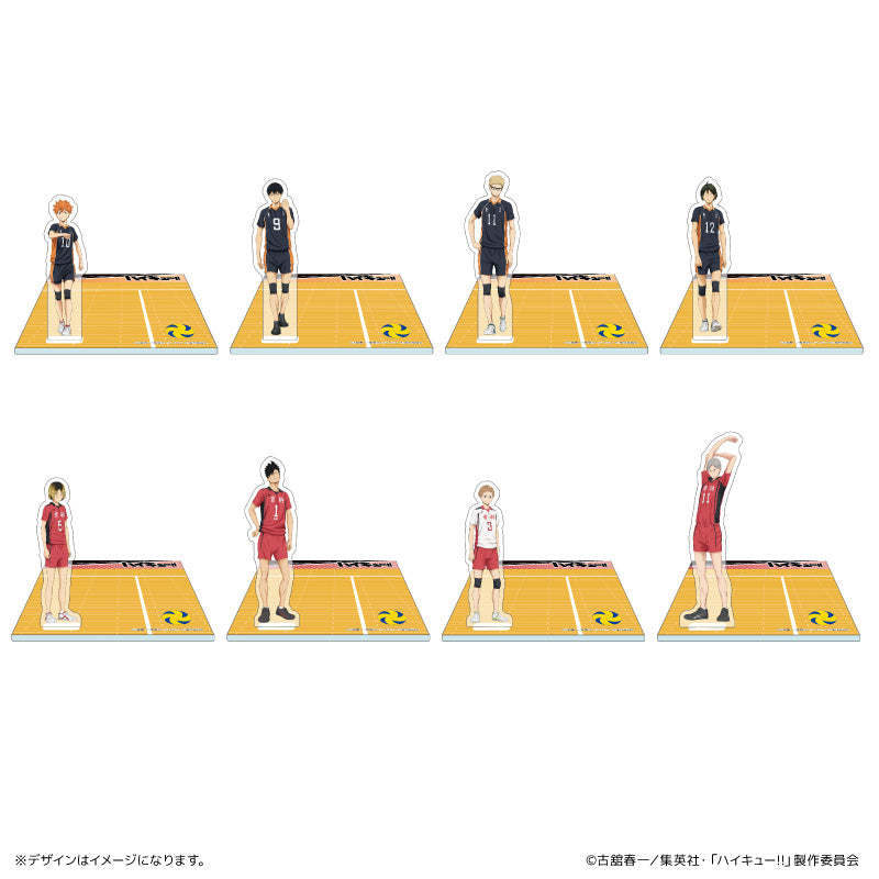 ハイキュー!!_アクリルスタンドコースター　灰羽リエーフ
