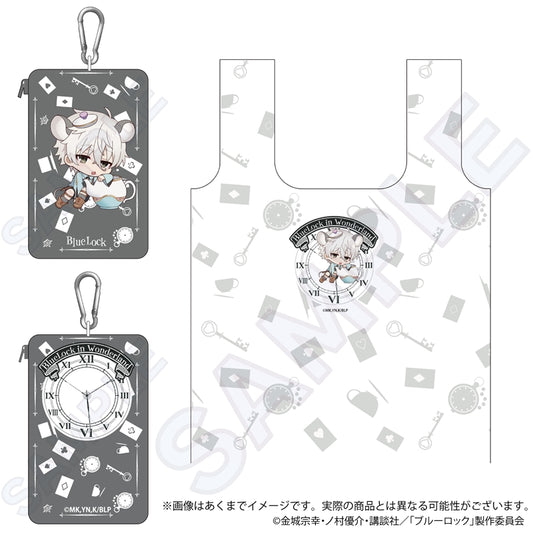 ブルーロック_収納ポーチ付きエコバッグ アリスver. 凪　誠士郎