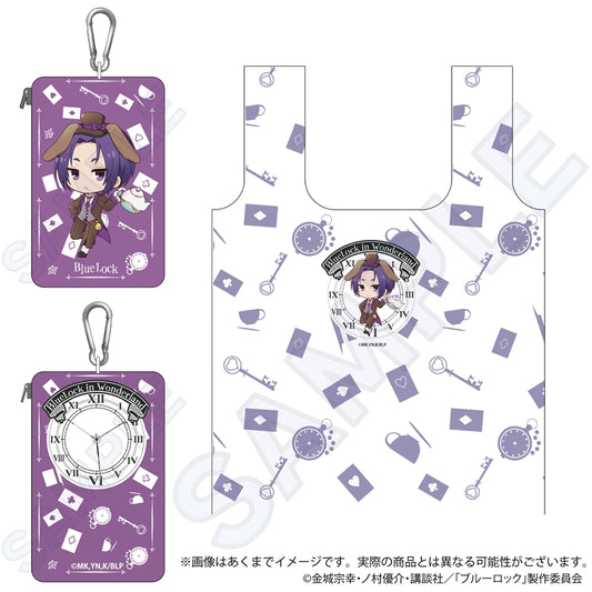 ブルーロック_収納ポーチ付きエコバッグ アリスver. 御影　玲王