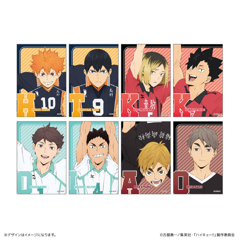 ハイキュー!!_スクエア缶バッジ　イニシャル体操ver.　黒尾鉄朗