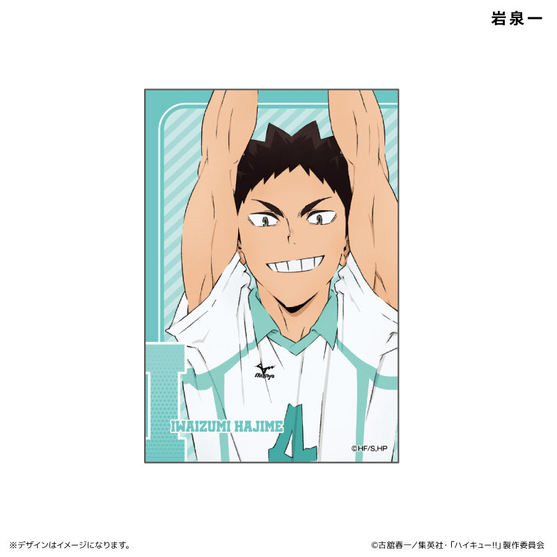 ハイキュー!!_スクエア缶バッジ　イニシャル体操ver.　岩泉一