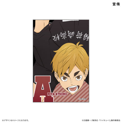 ハイキュー!!_スクエア缶バッジ　イニシャル体操ver.　宮侑