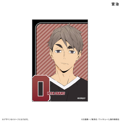 ハイキュー!!_スクエア缶バッジ　イニシャル体操ver.　宮治