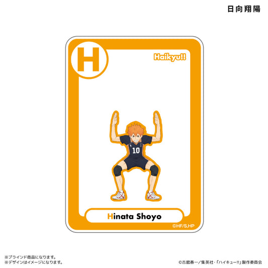 ハイキュー!!_アクリルカード　イニシャル体操ver. （ブラインド） 全8種