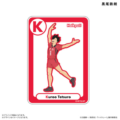 ハイキュー!!_アクリルカード　イニシャル体操ver. （ブラインド） 全8種