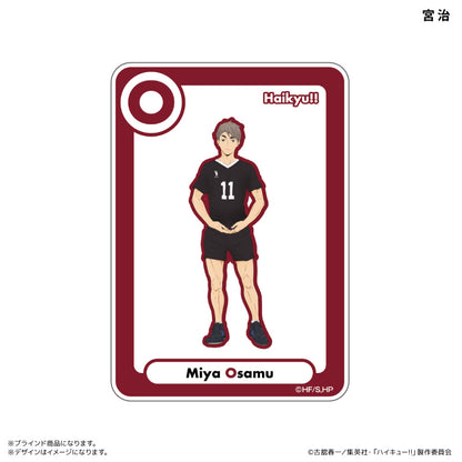 ハイキュー!!_アクリルカード　イニシャル体操ver. （ブラインド） 全8種