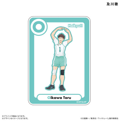 ハイキュー!!_アクリルカード　イニシャル体操ver. （ブラインド） 全8種【コンプリートBOX】