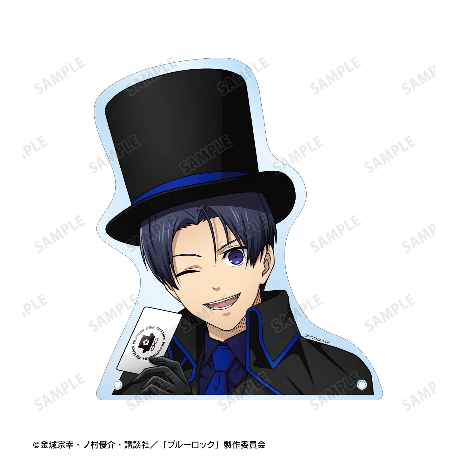 ブルーロック_描き下ろし 潔 世一 怪盗団ver. 特大ダイカットアクリルパネル