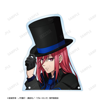 ブルーロック_描き下ろし 千切 豹馬 怪盗団ver. 特大ダイカットアクリルパネル