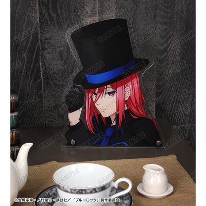 ブルーロック_描き下ろし 千切 豹馬 怪盗団ver. 特大ダイカットアクリルパネル