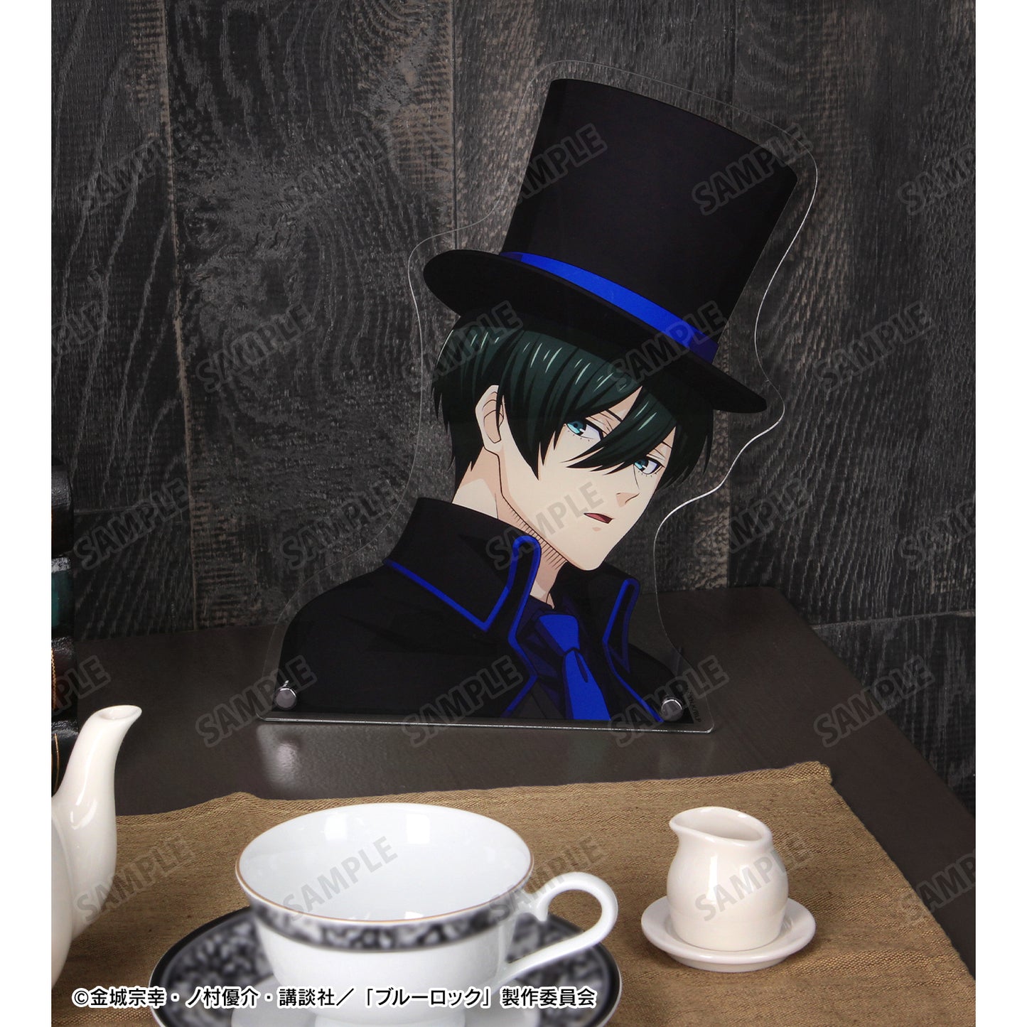 ブルーロック_描き下ろし 糸師 凛 怪盗団ver. 特大ダイカットアクリルパネル