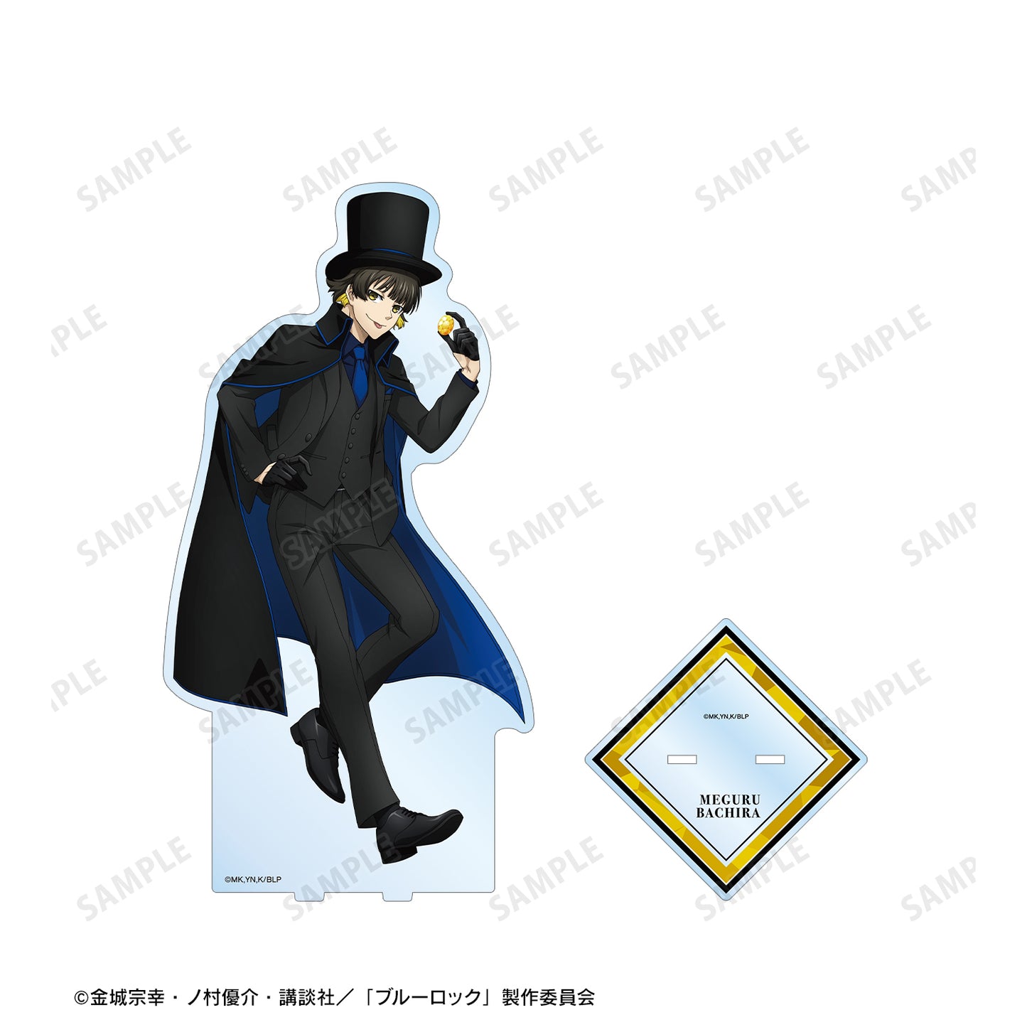 ブルーロック_描き下ろし 蜂楽 廻 怪盗団ver. 特大アクリルスタンド