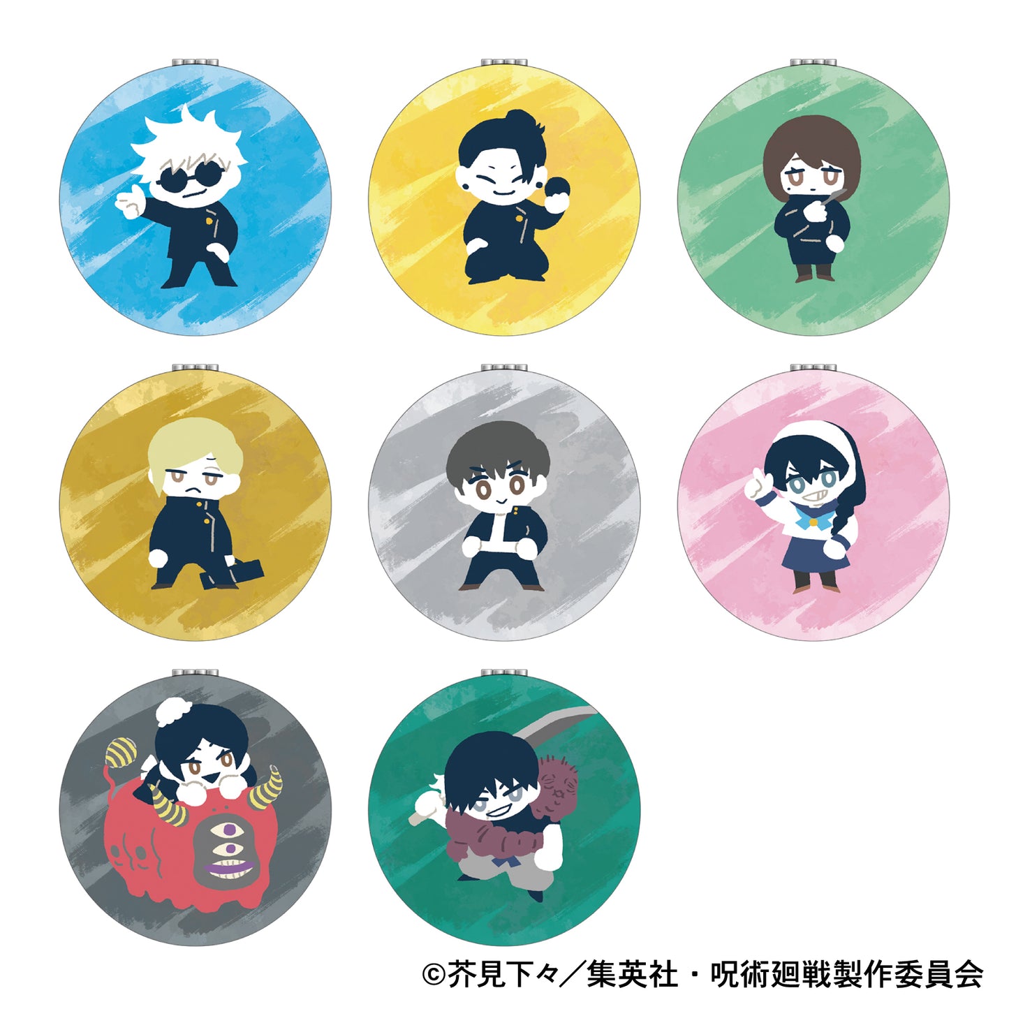 呪術廻戦　第2期_ダブルミラー／ゆるパレット　懐玉・玉折　七海 建人