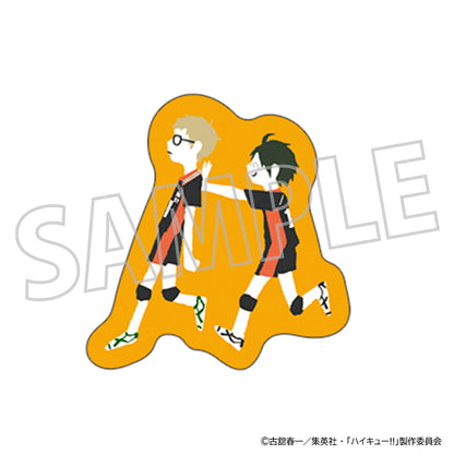 ハイキュー!!_ピンズ／月島・山口　ゆるパレット