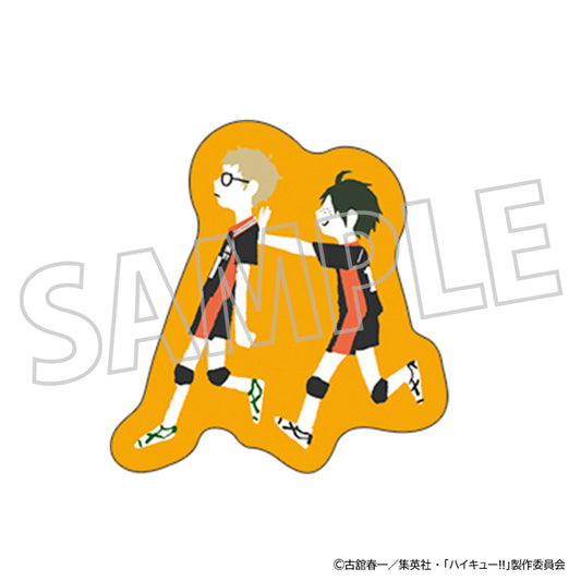 ハイキュー!!_ピンズ／月島・山口　ゆるパレット
