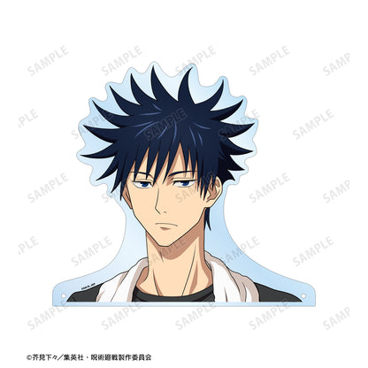 呪術廻戦_東武動物公園コラボ 描き下ろしイラスト 伏黒 恵 飼育係ver. 特大ダイカットアクリルパネル