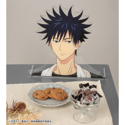 呪術廻戦_東武動物公園コラボ 描き下ろしイラスト 伏黒 恵 飼育係ver. 特大ダイカットアクリルパネル