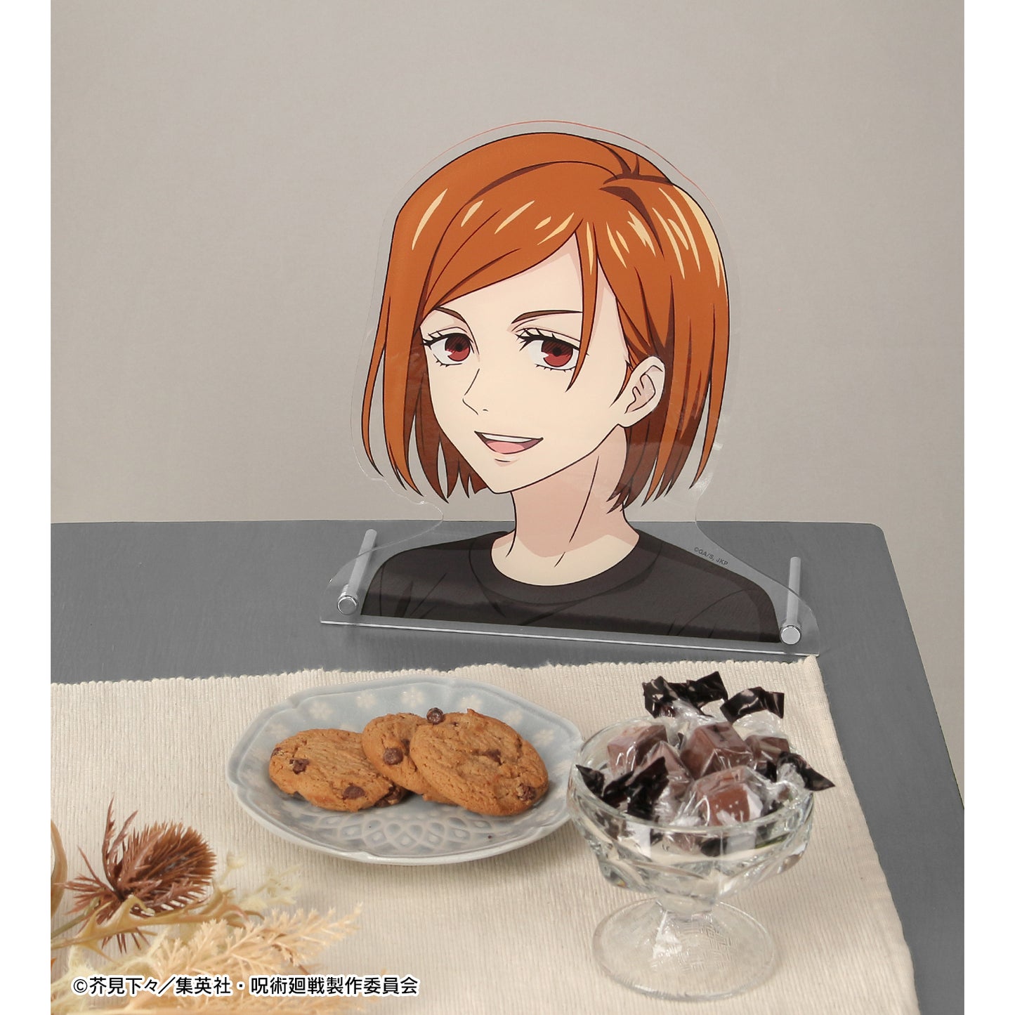 呪術廻戦_東武動物公園コラボ 描き下ろしイラスト 釘崎野薔薇 飼育係ver. 特大ダイカットアクリルパネル