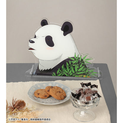 呪術廻戦_東武動物公園コラボ 描き下ろしイラスト パンダ 飼育係ver. 特大ダイカットアクリルパネル