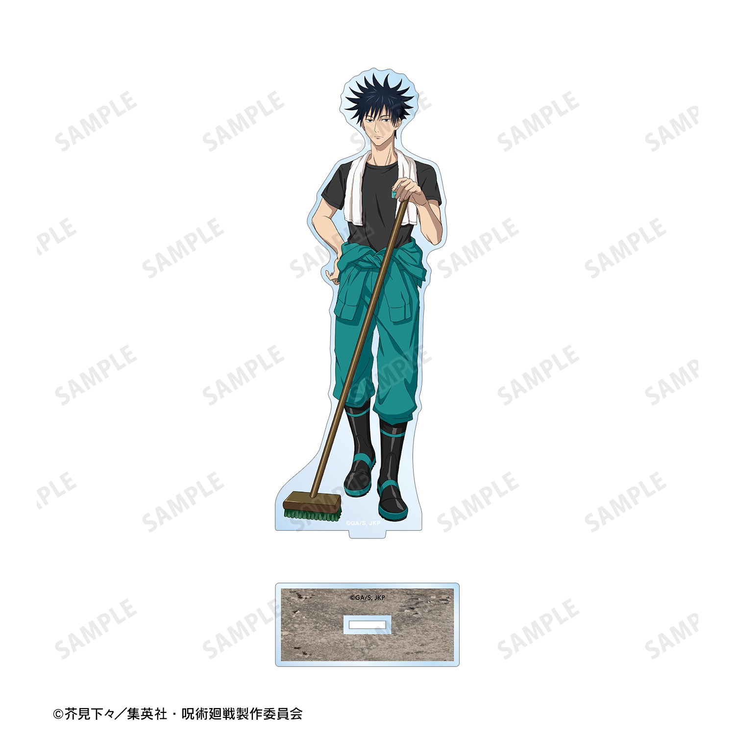 呪術廻戦_東武動物公園コラボ 描き下ろしイラスト 伏黒 恵 飼育係ver. BIGアクリルスタンド