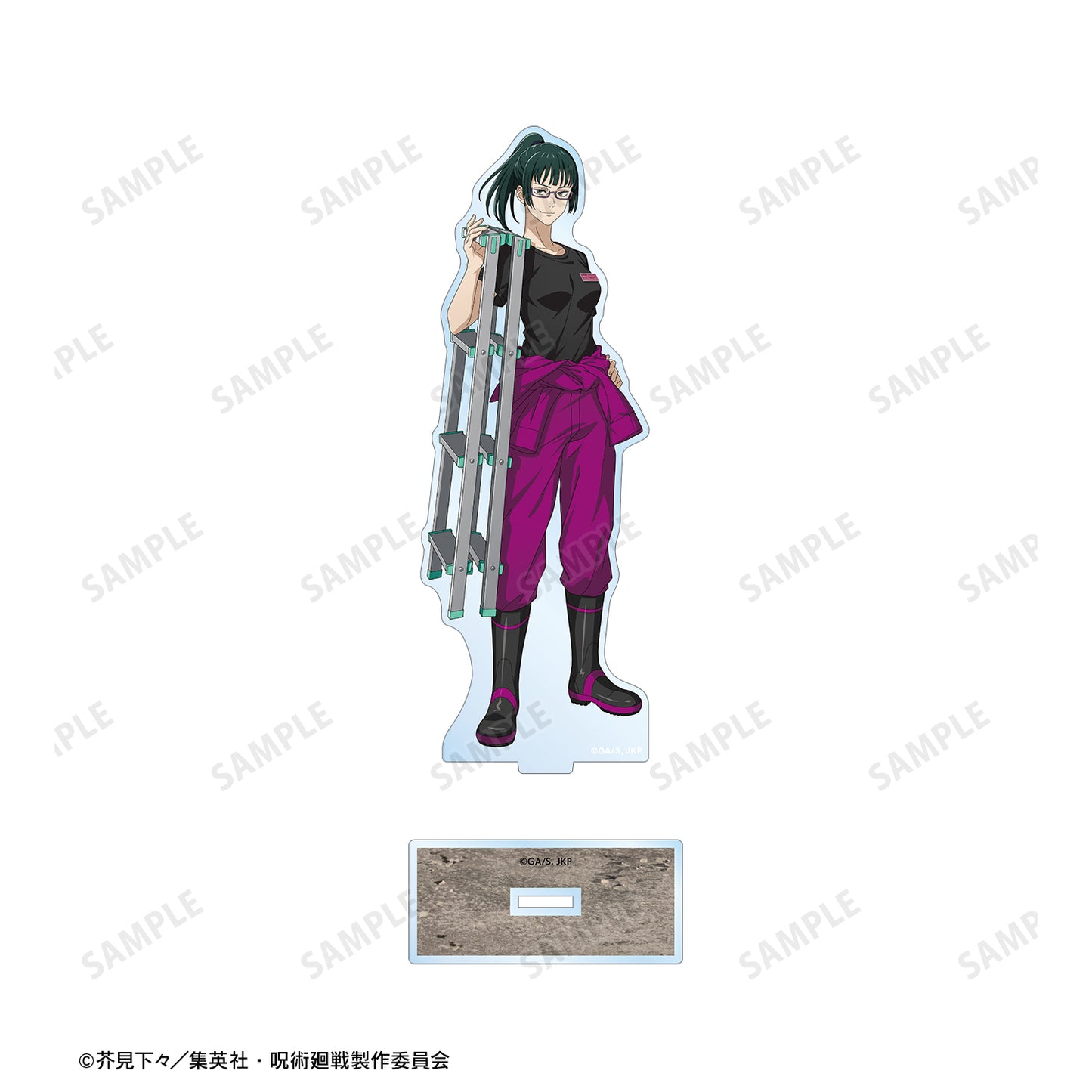 呪術廻戦_東武動物公園コラボ 描き下ろしイラスト 禪院真希 飼育係ver. BIGアクリルスタンド