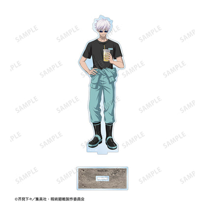 呪術廻戦_東武動物公園コラボ 描き下ろしイラスト 五条 悟 飼育係ver. BIGアクリルスタンド