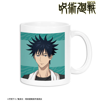 呪術廻戦_東武動物公園コラボ 描き下ろしイラスト 伏黒 恵 飼育係ver. マグカップ