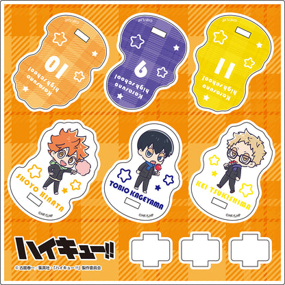 ハイキュー!!_ミニキャラゆらゆらアクリルスタンド①日向翔陽・影山飛雄・月島蛍