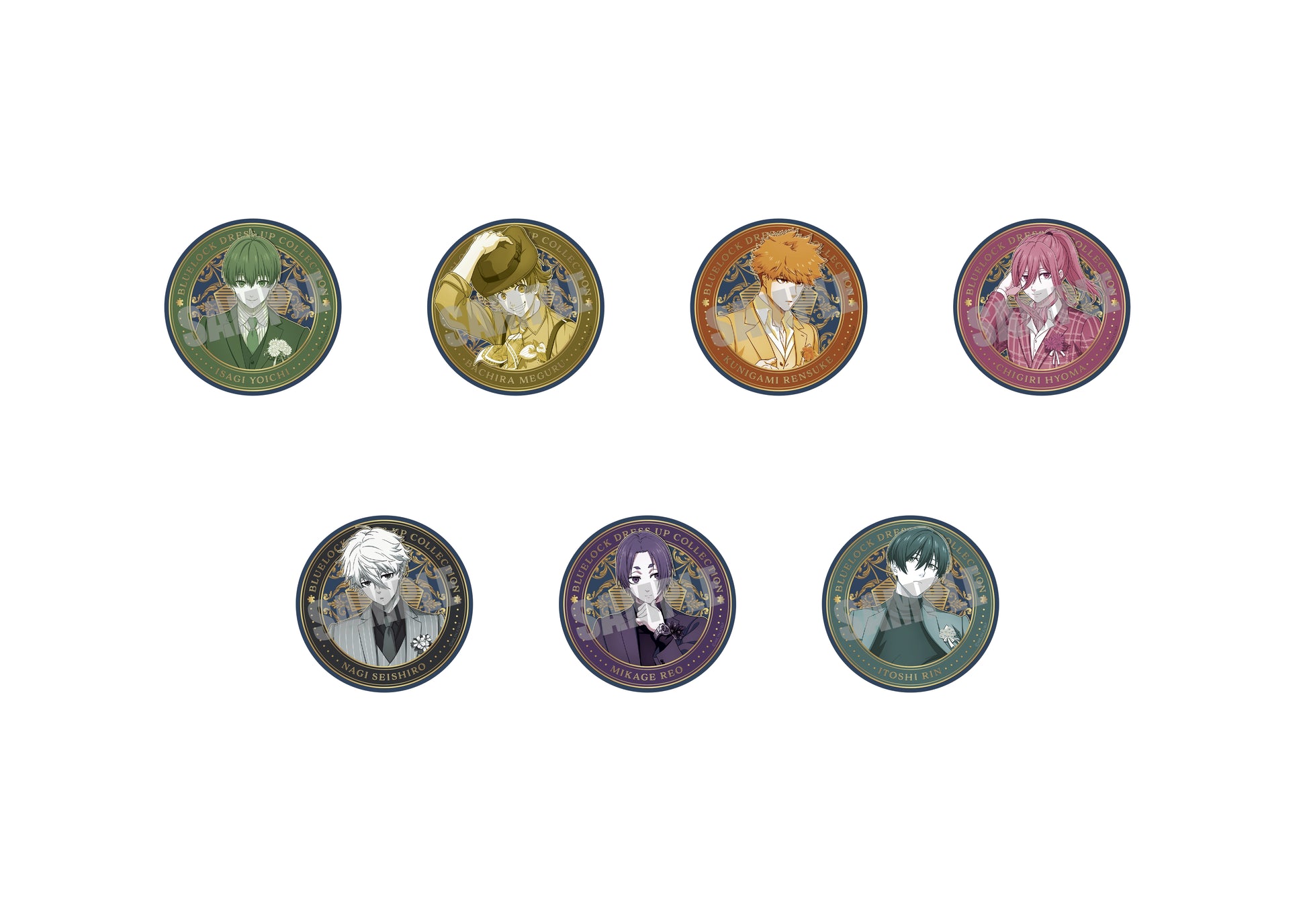 ブルーロック_トレーディングジュエリー缶バッジ Dress up ver.【BOX】