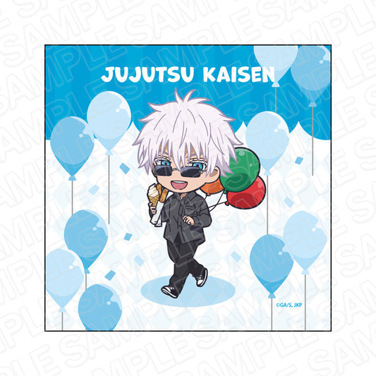 呪術廻戦_マイクロファイバー 五条 悟 遊園地ミニキャラ ver.