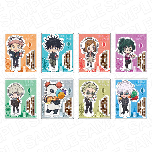 呪術廻戦_アクリルスタンド(ブラインド) 遊園地ミニキャラ ver.