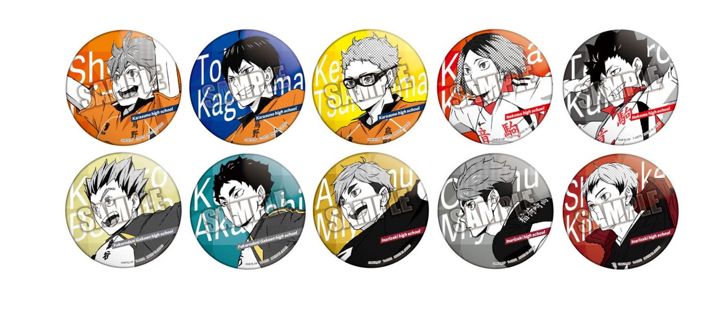 ハイキュー!!_カラパレ ジャンプ! 缶バッジ【BOX】