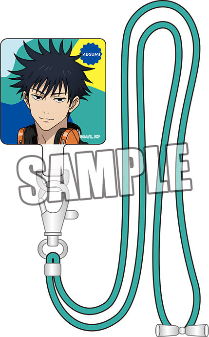 呪術廻戦_ショルダーストラップ付きフォンタブ「伏黒 恵」Holiday Ver.