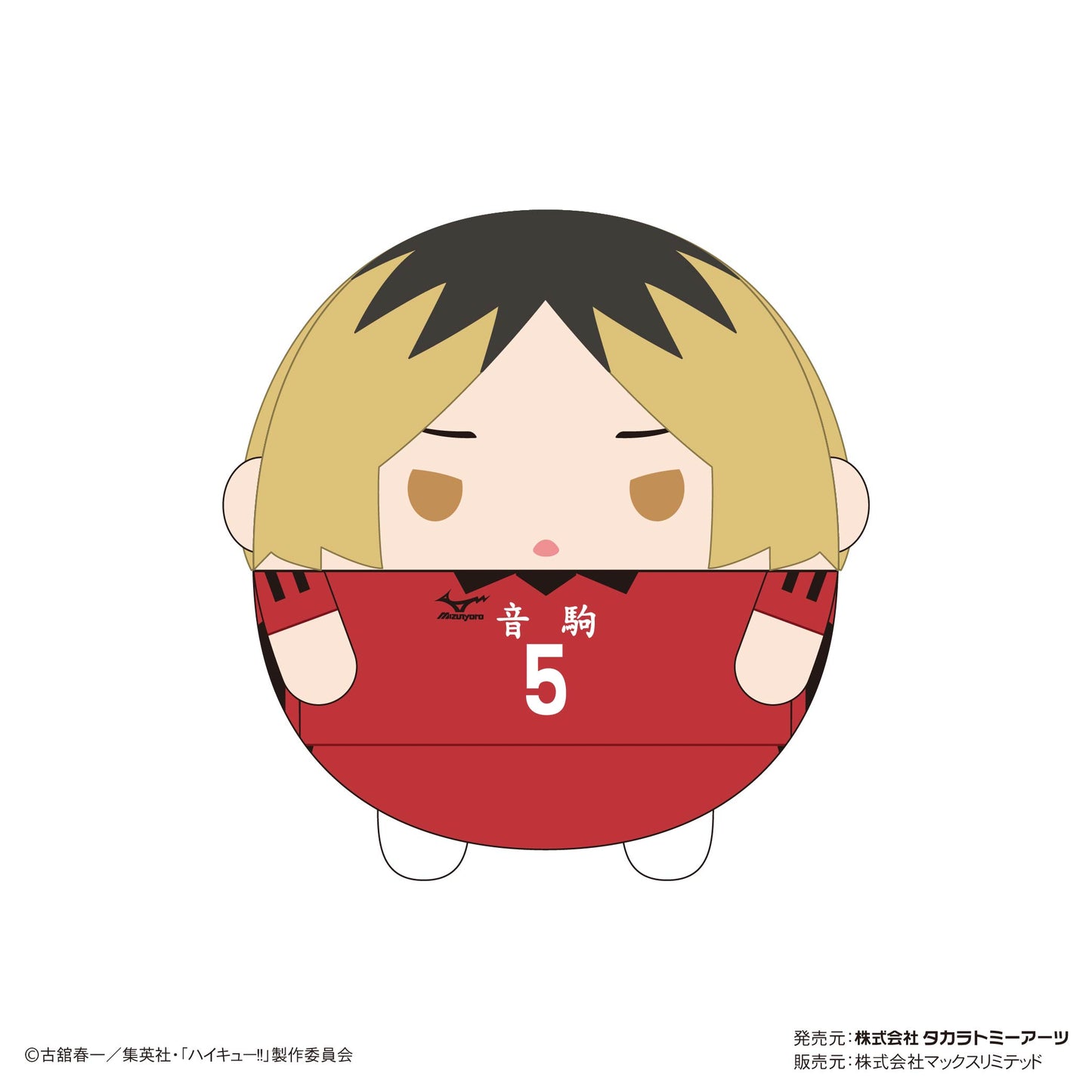 ハイキュー!!_HQ-45 ふわコロりん Msize8 A 孤爪研磨