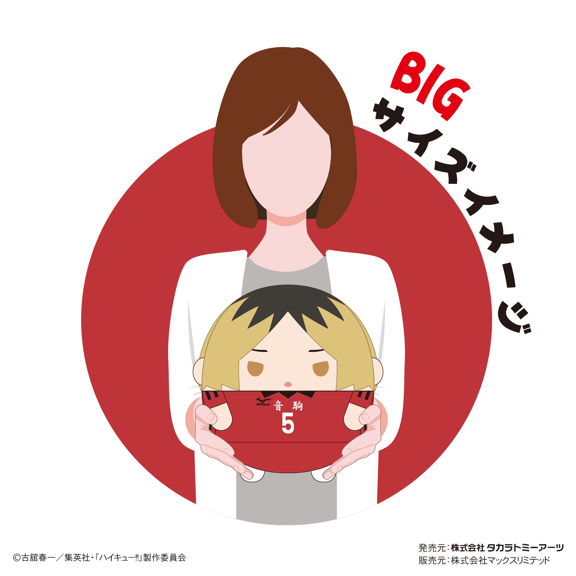 ハイキュー!!_HQ-46 ふわコロりんBIG8 B 黒尾鉄朗