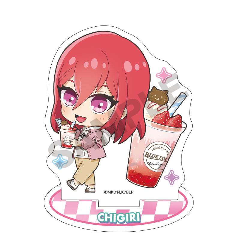 ブルーロック_アクリルスタンド 千切豹馬 きゃらペコパーカー